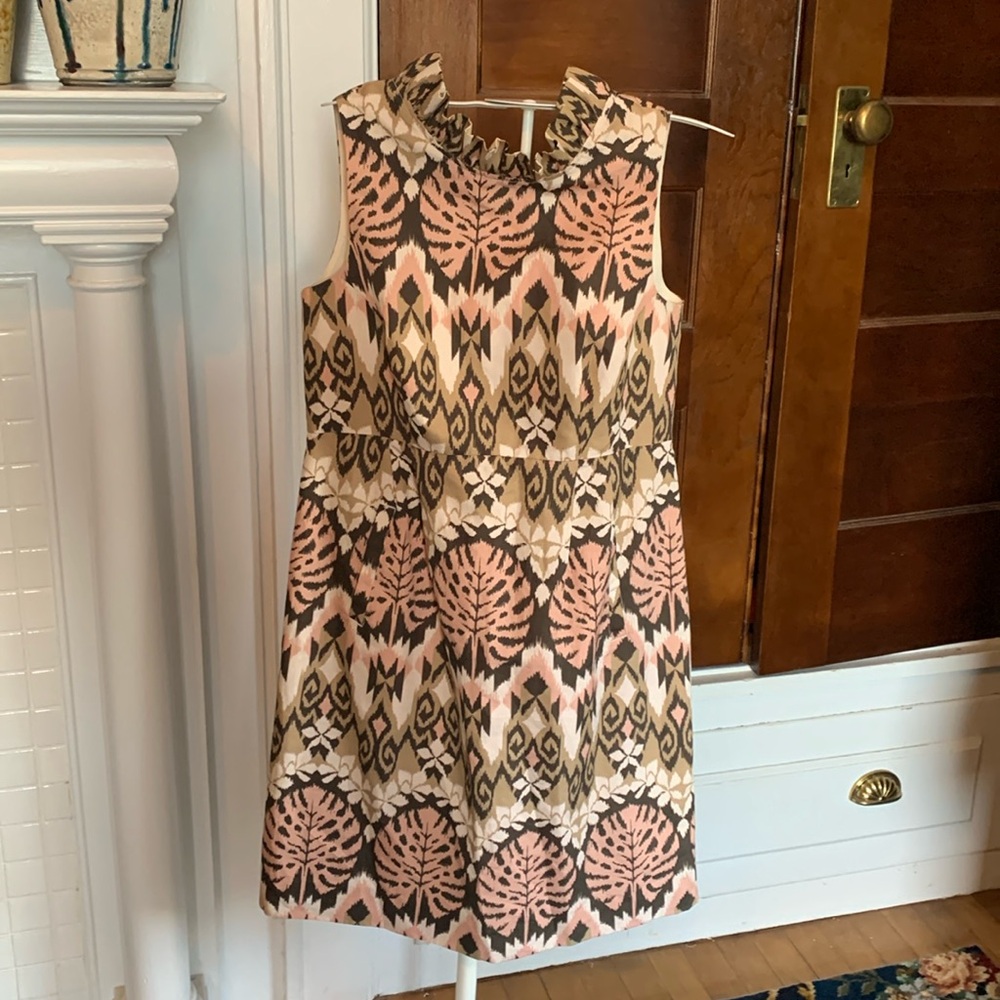 Tyler Boe ruffle‎ neck dress. Worn 1x. 286 retail